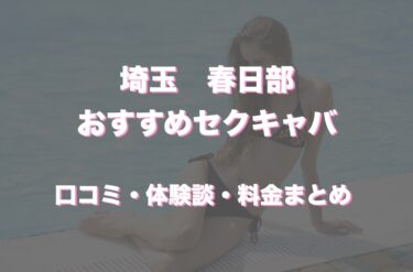 春日部のおすすめセクキャバ（おっパブ）２店舗をレビュー！口コミや体験談も徹底調査！