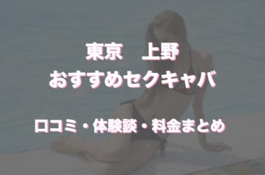 上野のおすすめセクキャバ（おっパブ）４店舗をレビュー！口コミや体験談も徹底調査！