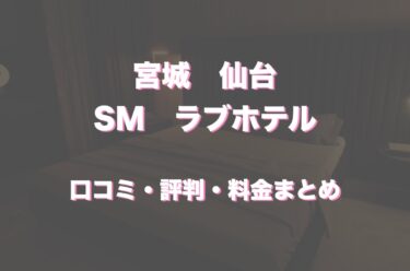 仙台周辺でSM対応可能なラブホテル5選！口コミ・評判・体験レビューから徹底紹介！