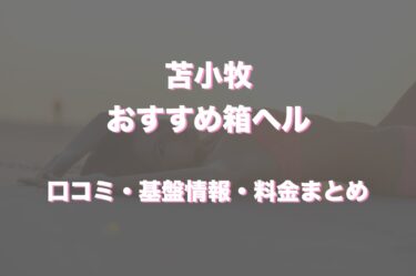 苫小牧の店舗型ヘルス（箱ヘル）はどう？口コミや評判からおすすめの周辺店舗をチェック！