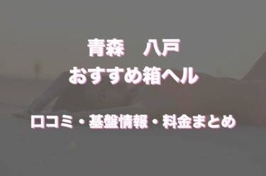 八戸の店舗型ヘルス（箱ヘル）はどう？口コミや評判から周辺のお店をチェック！