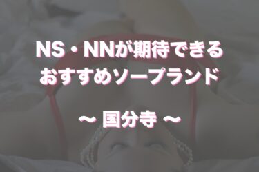 国分寺のソープランドでおすすめは？口コミ評判とNS、NN情報もチェック！