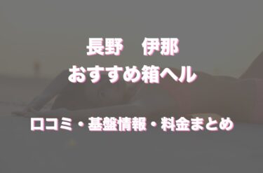 伊那の店舗型ヘルス(箱ヘル)はどう？口コミ、評判から周辺のおすすめ店舗を調査！