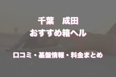 成田の店舗型ヘルス(箱ヘル)はどう？口コミや評判からおすすめの周辺店舗をチェック！