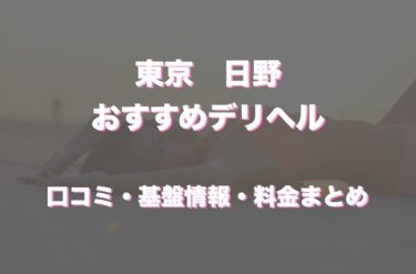 日野のデリヘルおすすめ5店舗！口コミや評判から最新情報を徹底調査！