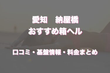 納屋橋の店舗型ヘルス(箱ヘル)おすすめ6店舗！口コミ・評判情報まとめ！