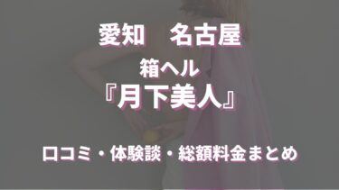 名古屋のヘルス「月下美人」ってどんな店？口コミや評判、体験者の声を徹底調査！