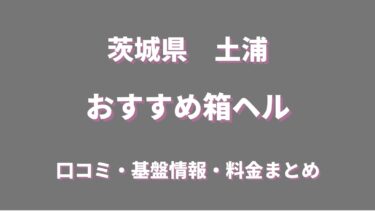 土浦の店舗型ヘルス(箱ヘル)全11店舗の口コミ・評判情報まとめ！