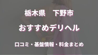 下野のデリヘルおすすめ5店舗！口コミや評判から最新情報を徹底調査！