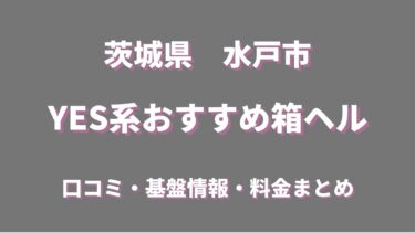 水戸・YESグループ系の店舗型ヘルス(箱ヘル)全7店舗の口コミ情報まとめ！