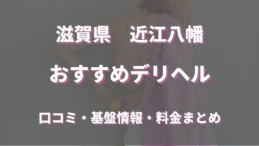 近江八幡のデリヘルおすすめ人気5店舗！口コミや評判から基盤、円盤情報を徹底調査！