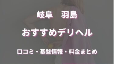 岐阜羽島のデリヘルおすすめ人気4店舗！口コミや評判から基盤、円盤情報を徹底調査！