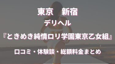 新宿のデリヘル「ときめき純情ロリ学園東京乙女組」はどんな店？口コミや評判、体験者の声を徹底調査！