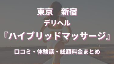 新宿のデリヘル「ハイブリッドマッサージ」はどんな店？口コミや評判、体験者の声を徹底調査！