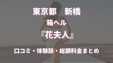 新橋人妻ヘルス「花夫人」はどんな店？口コミや評判、体験者の声を徹底調査！