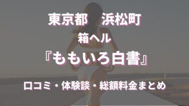 浜松町のヘルス「ももいろ白書」ってどんな店？口コミや評判、体験者の声を徹底調査！