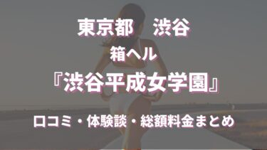 渋谷ヘルス「渋谷平成女学園」ってどんな店？口コミや評判、体験者の声を徹底調査！