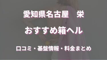 栄の店舗型ヘルス(箱ヘル)全１２店舗の口コミ情報まとめ！