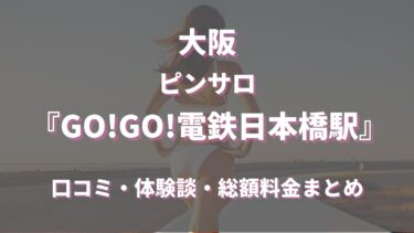 GO!GO!電鉄日本橋駅（大阪のピンサロ）はどんな店？口コミや評判、体験者の声を徹底調査！