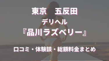 五反田デリヘル「品川ラズベリー」ってどんな店？口コミや評判、体験者の声を徹底調査！