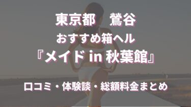 鶯谷ヘルス「メイド in 秋葉館」ってどんな店？口コミや評判、体験者の声を徹底調査！