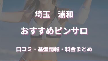 浦和でハズレがないピンサロ！口コミ・評判から徹底調査！周辺風俗情報も調査！