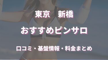 新橋でハズレがないおすすめピンサロ！口コミ・評判から徹底調査！